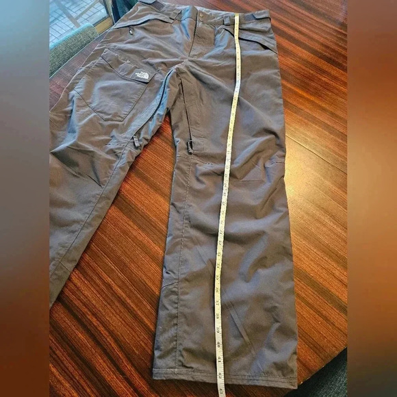 The North Face HyVent Dark Gray Mens Ski Snowboard Pants Sz L EUC - Picture 11 of 16